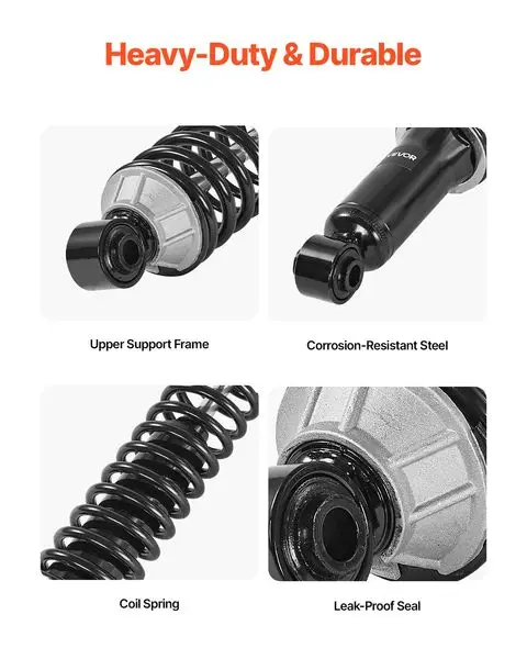 مجموعة دعامة ممتص الصدمات الخلفي 2 قطعة 2000-2006 شيفروليه سوبربان 1500