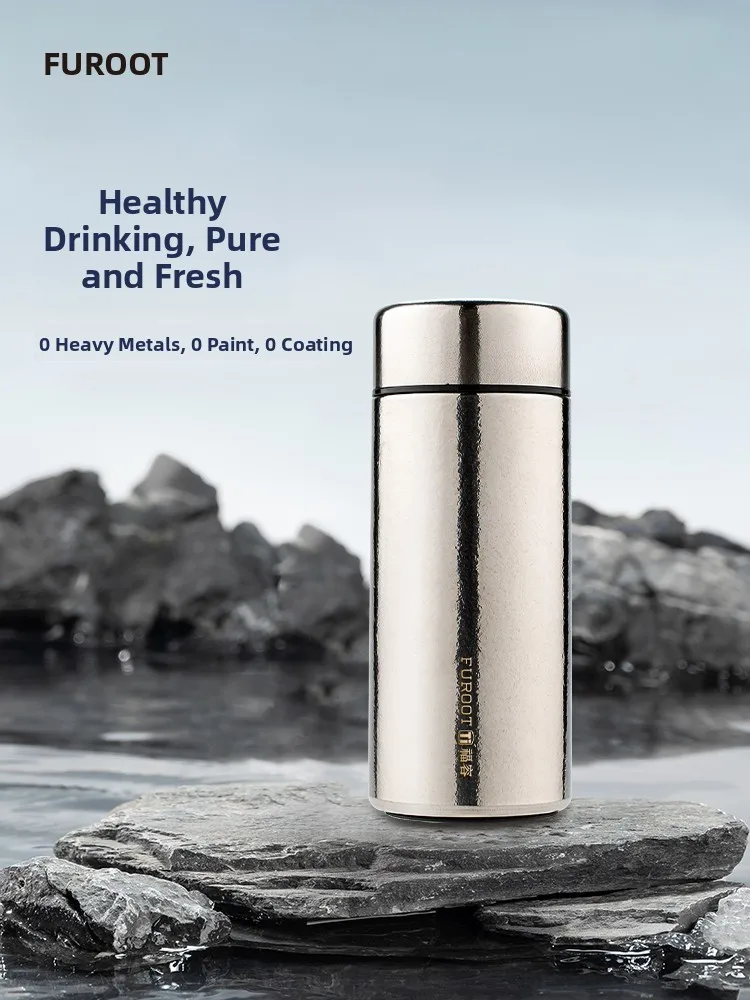 

Furu Titanium Thermal Cup Portable Tea Stee Cup ex High End Outdoor ket Cup Travel Canion Water Bottle