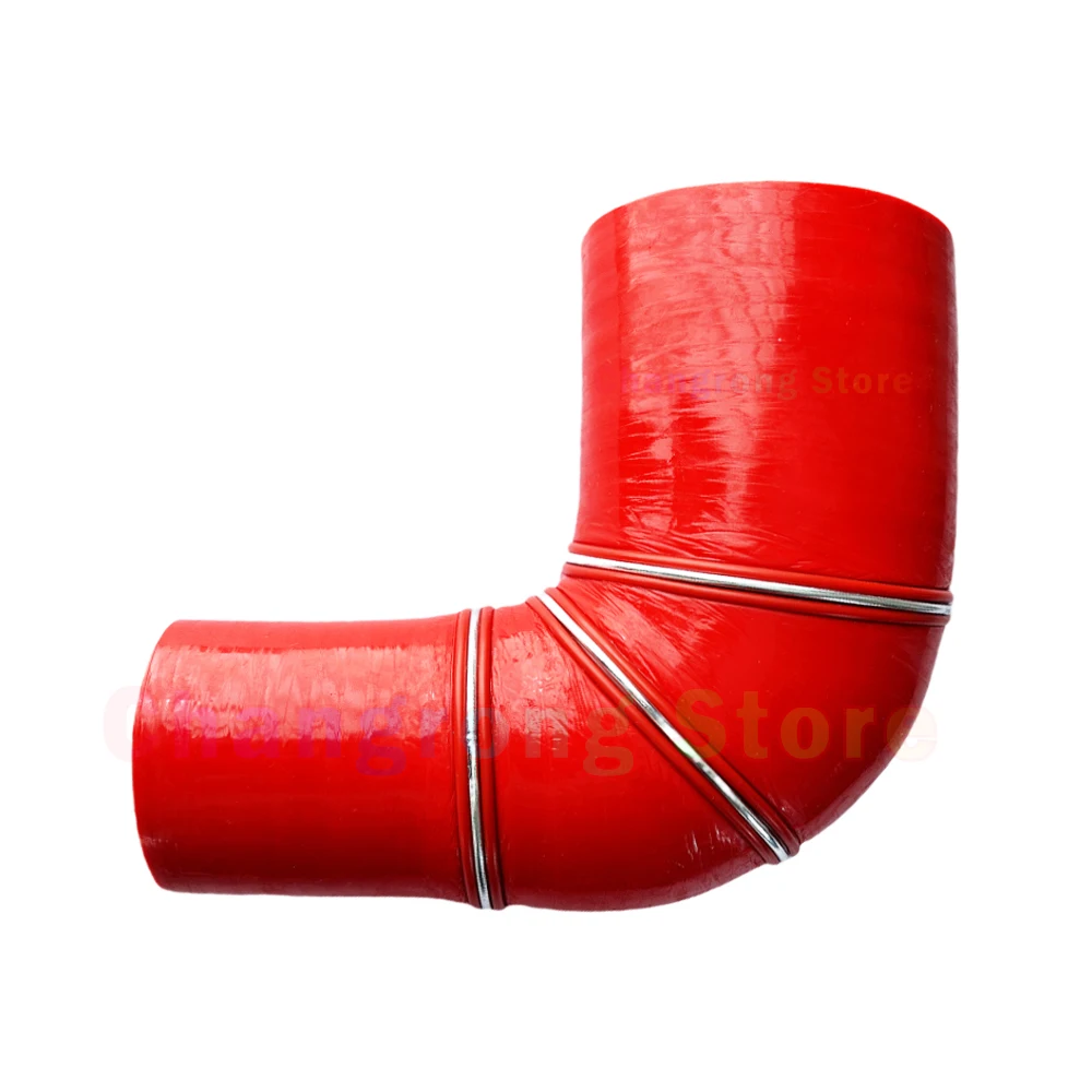90 degrees Reducer Silicone Elbow Hose Rubber Joiner Bend Tube Car Intercooler Turbo Intake Pipe Coolant Tube Black Blue Red ID