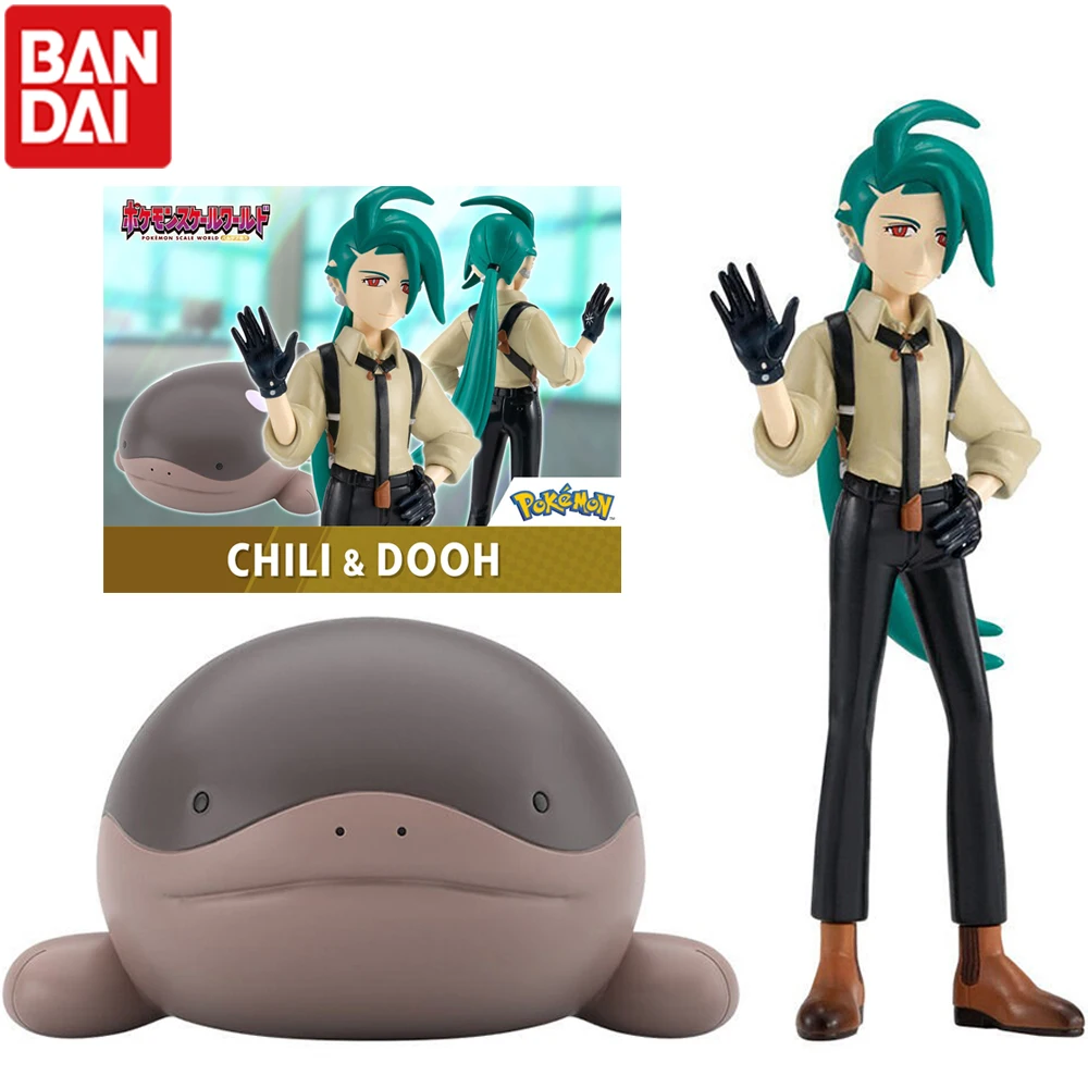 

Bandai Scale World Pokemon Rika And Dooh Clodsire Paldea Region Collectile Anime Figure Model Toy Gift for Fans Kids