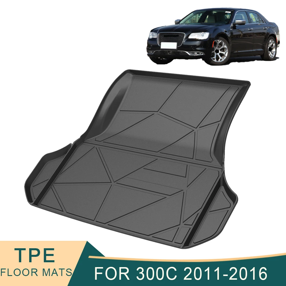 

For Chrysler 300C 2011-2016 Cargo Liner All-Weather TPE Non-slip Trunk Mats Waterproof Boot Tray Trunk Carpet