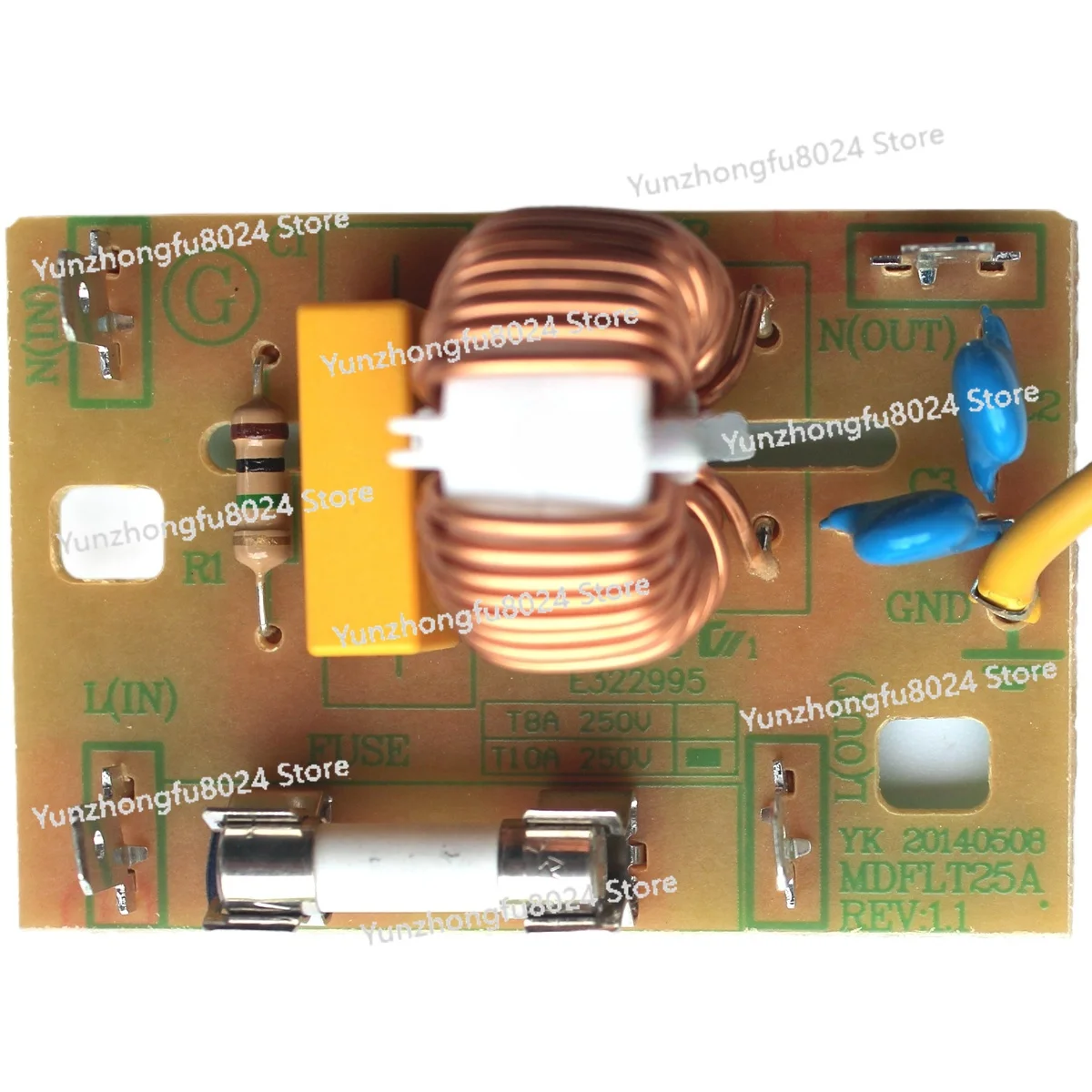 

Suitable for Midea microwave oven M1-L213C power filter protection board MDFLT25A