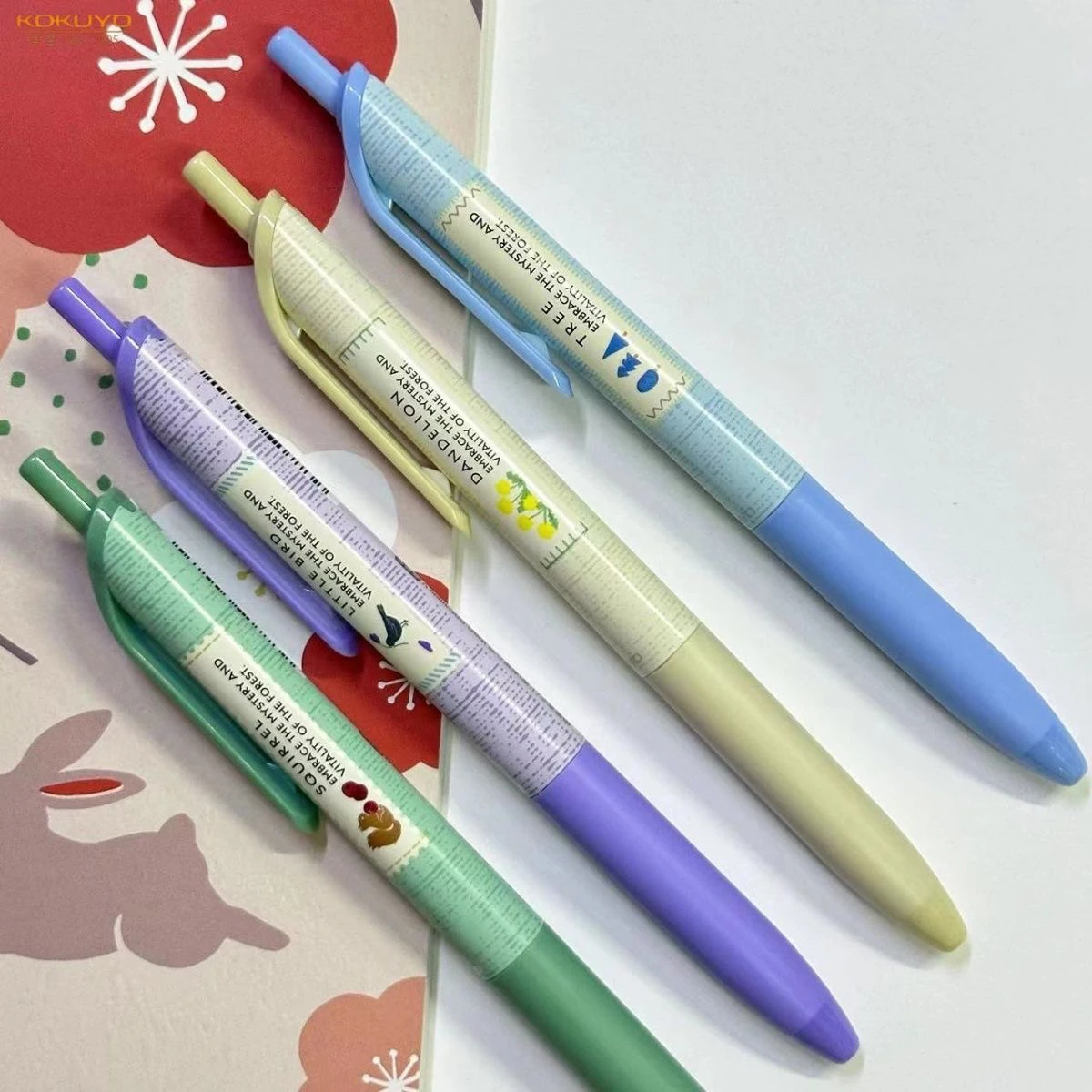 

Гелевая ручка KOKUYO, черные, красные, синие чернила 0,5 мм, сменный стержень, милые школьные принадлежности