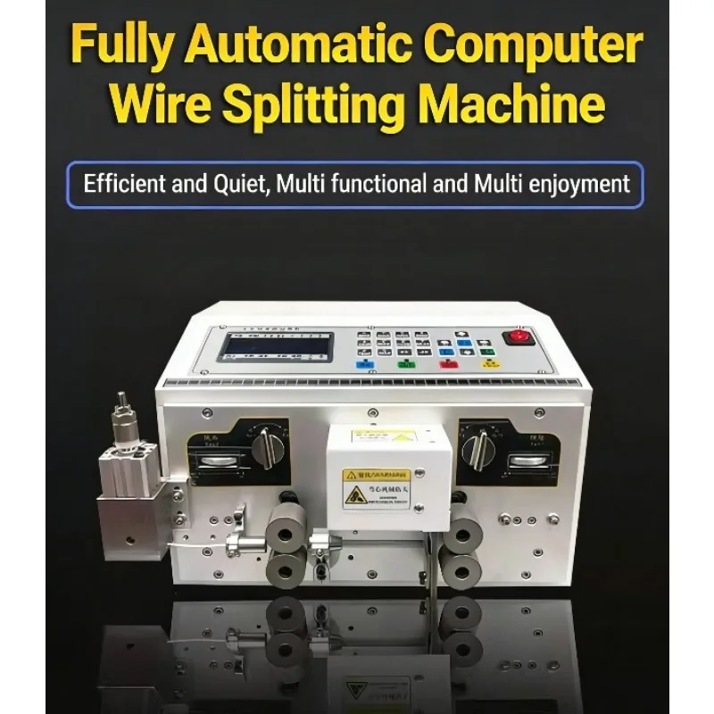 Factory Direct 2026 Full-automatic Multifunctional Computer Wire Stripping Machine High Precision Cable Stripper for Industrial