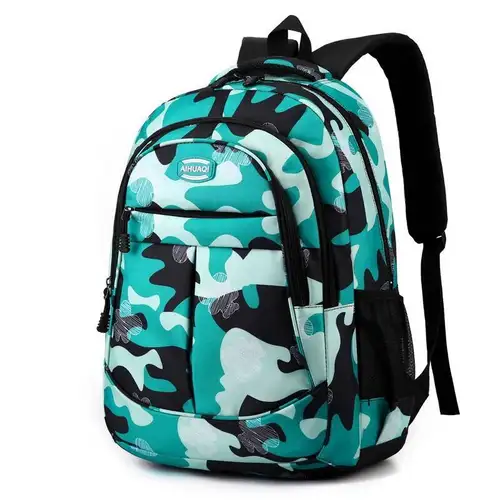 Imagen 2 del producto Mochila Unisex de Gran Capacidad para Viajes al Aire Libre, Bolsos de Doble Asa para Estudiantes de Secundaria y Preparatoria, en Oferta, Nuevo 2026