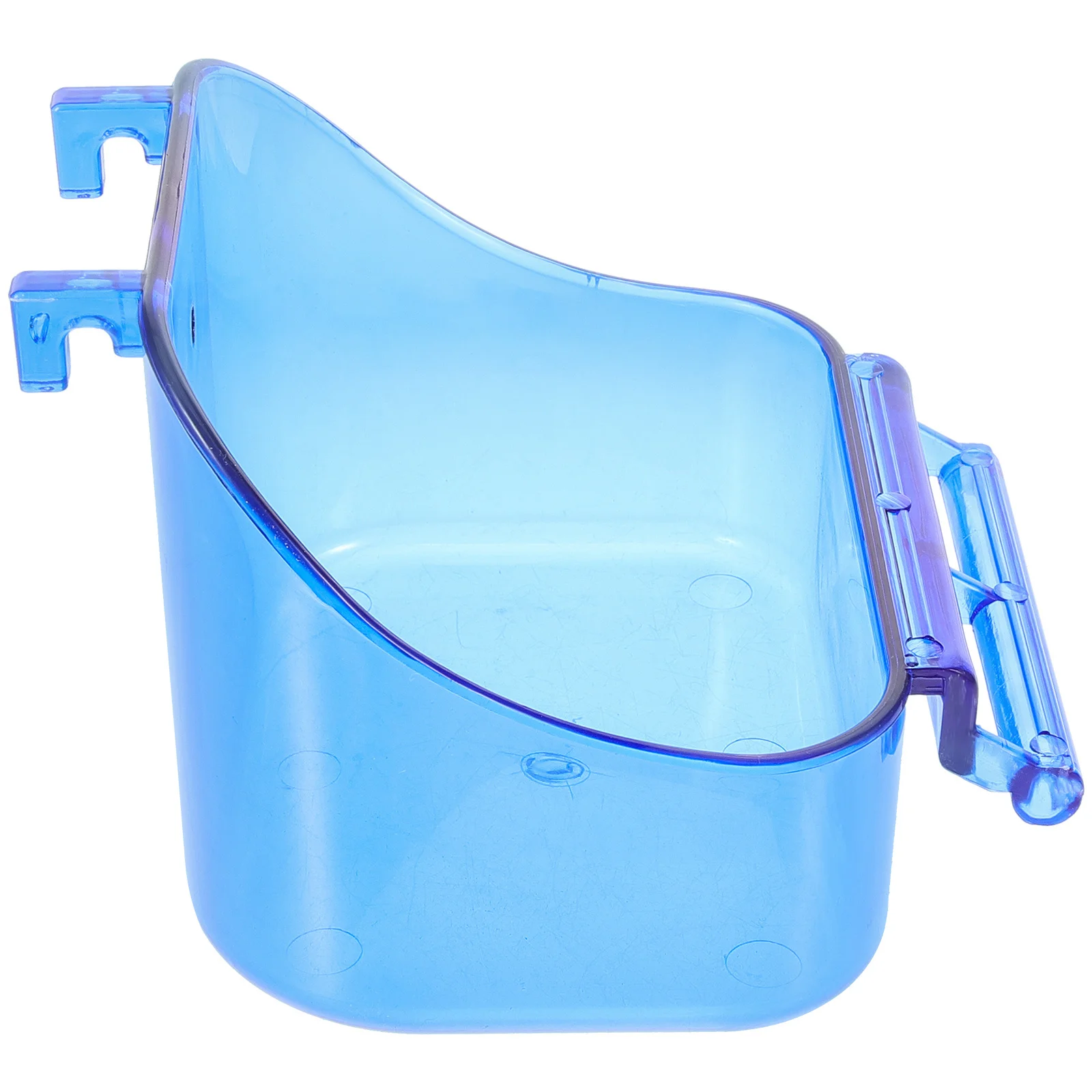 

Durable Bird Bath Basin Parrot Supplies No Spill Design Smooth Round Edges Easy to Install on Cage Practical Bathing Box