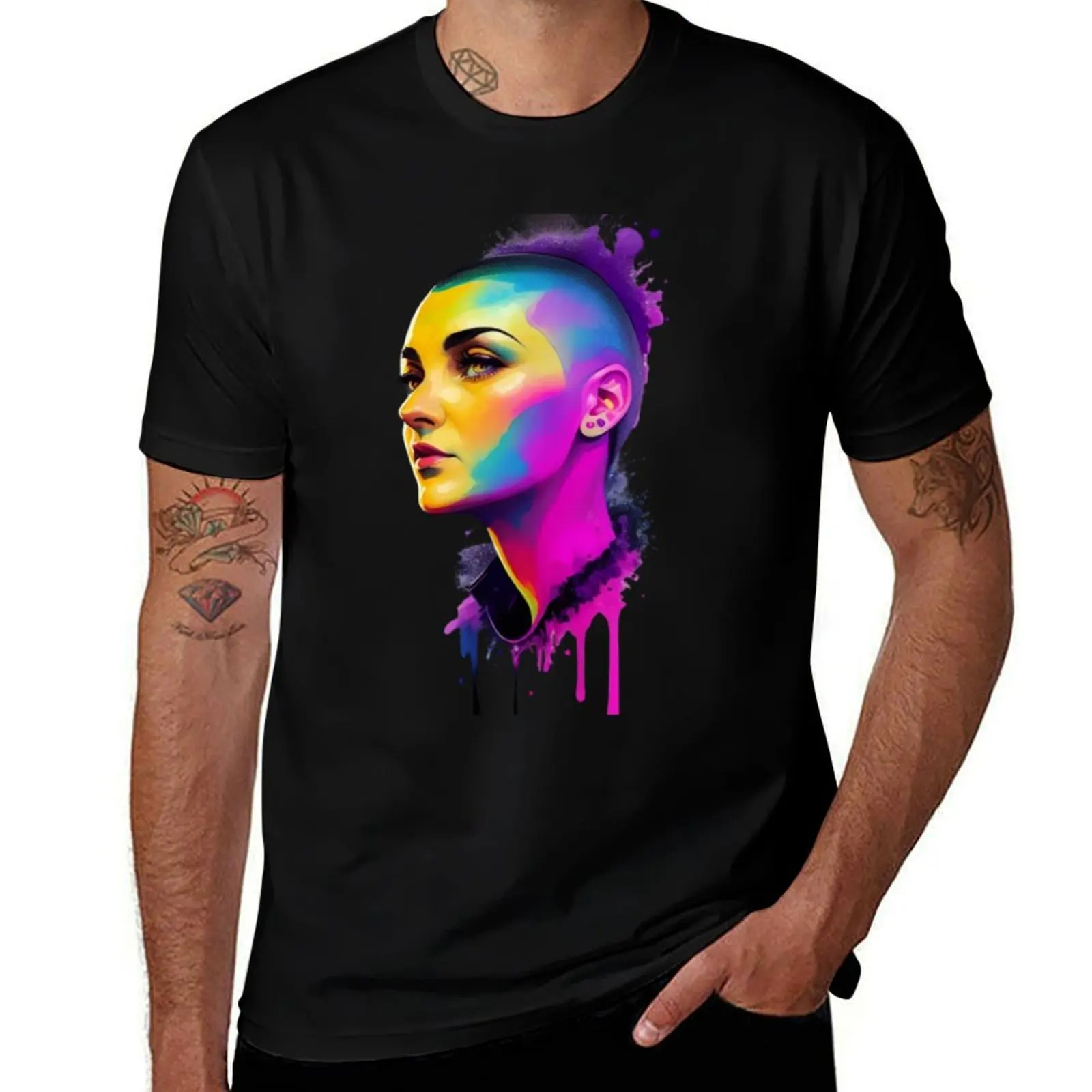 sinead oconnor T-Shirt Classic Print Short Sleeve Shirt T-Shirt