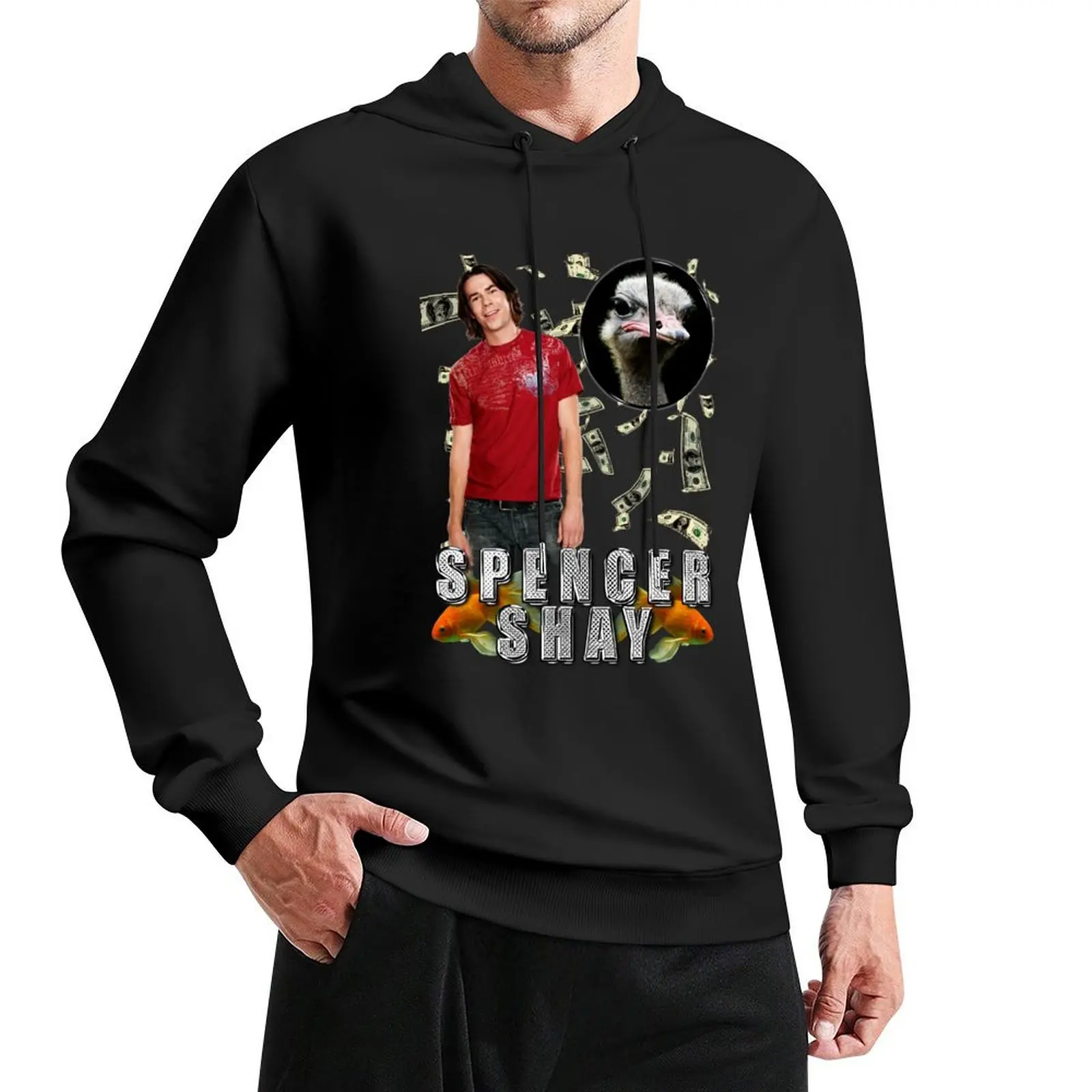 

spencer shay is an icon Pullover Hoodie mens clothes men's autumn clothes hoodie man