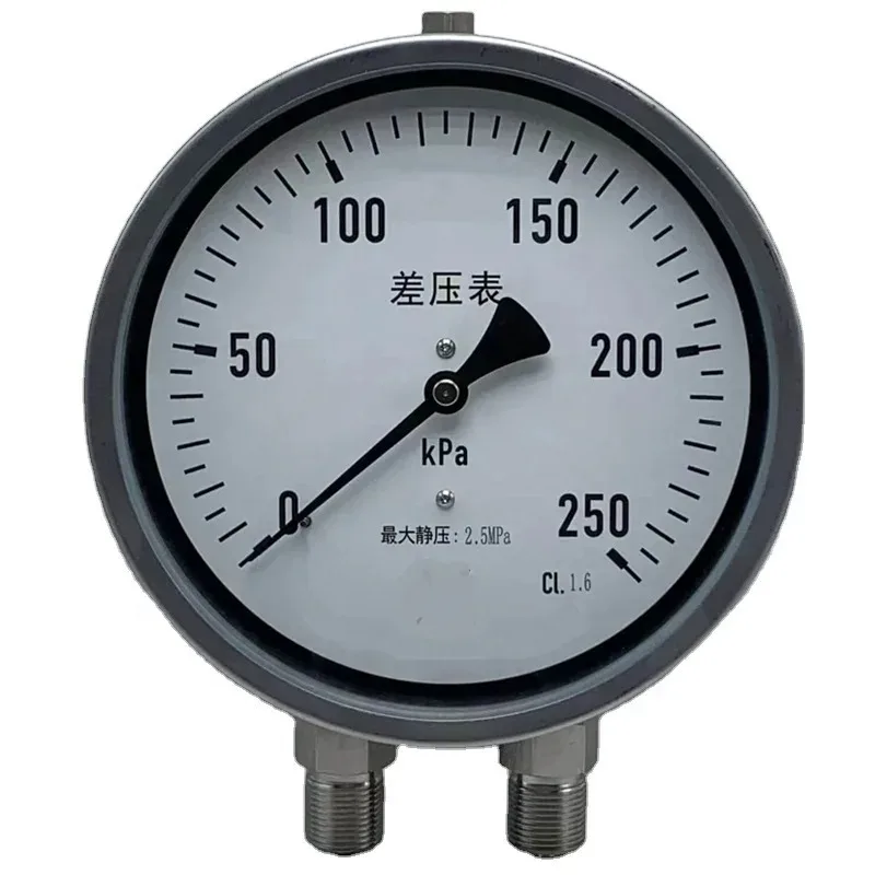 

103 100mm 150mm Double diaphragm differential pressure gauge