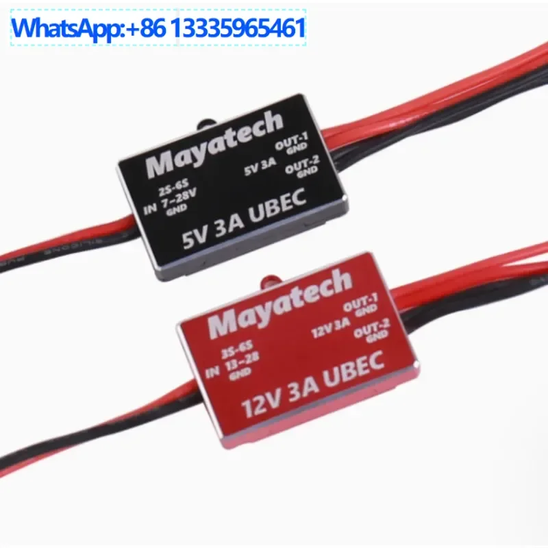 

10PCS Mayatech 5V12V drone step-down module, regulated through mini power model aircraft UBEC-3A 6s