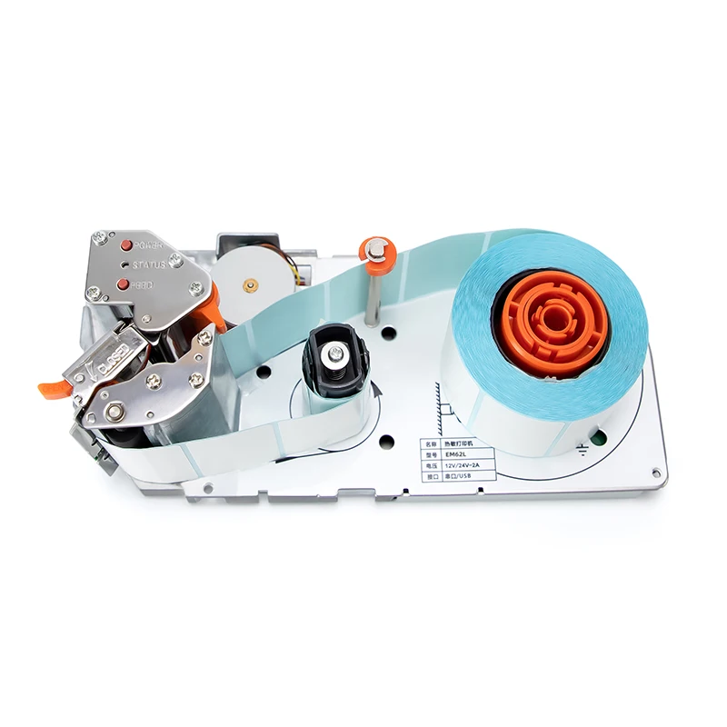 60mm Self-adhesive Label Printing Module Embedded Electronic Scale Medical Equipment, Automatic Labelling Printing Module