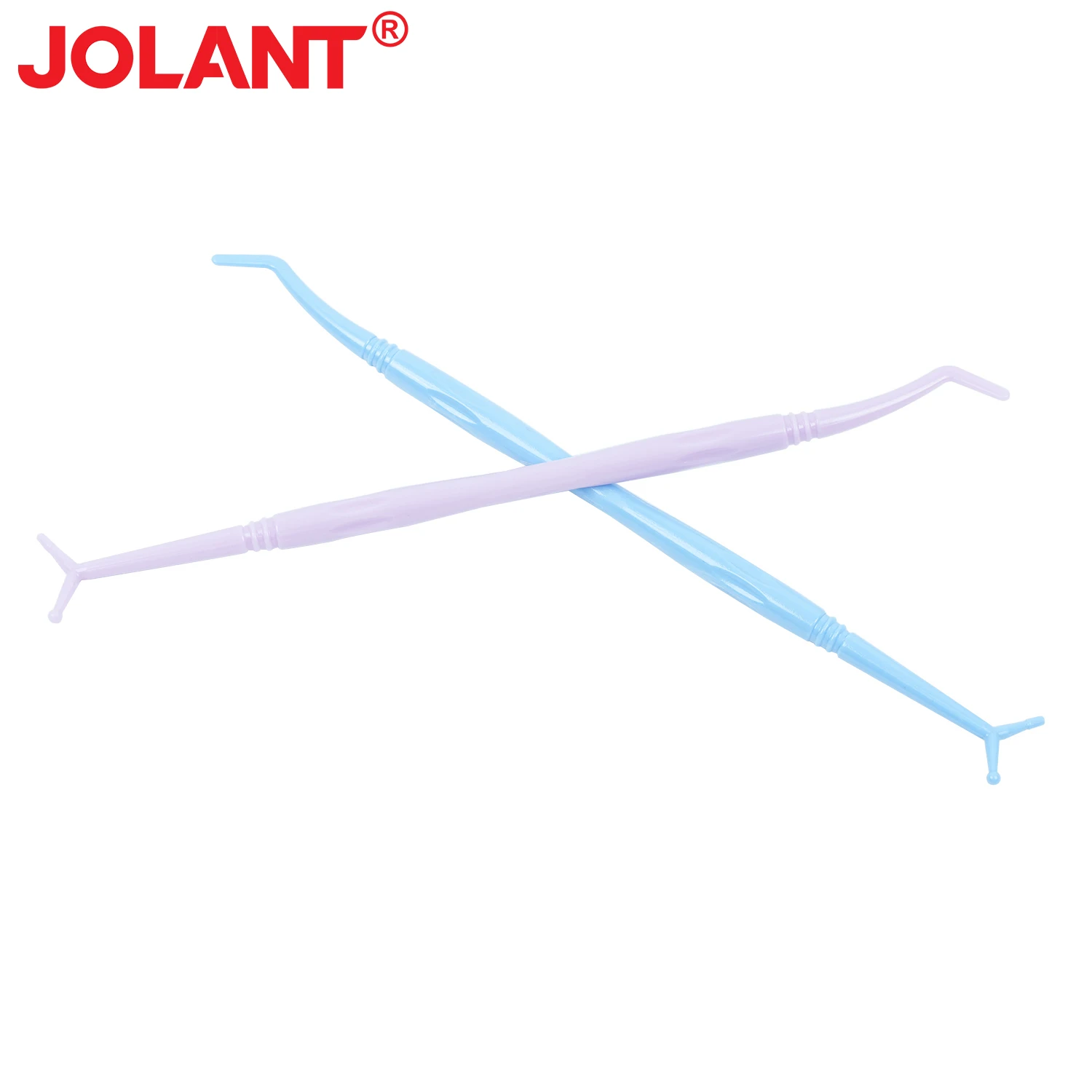 

2pcs/Pack JOLANT Dental Plugger Filling Kit Composite Resin Spatula Filler Autoclavable Plastic Shaping Angle Tools Double Tips