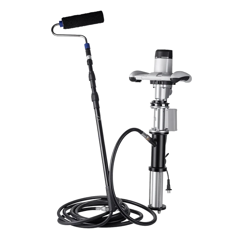 Drum multifunctional high-pressure spraying machine putty powder waterproof coating real stone paint cement slurry new
