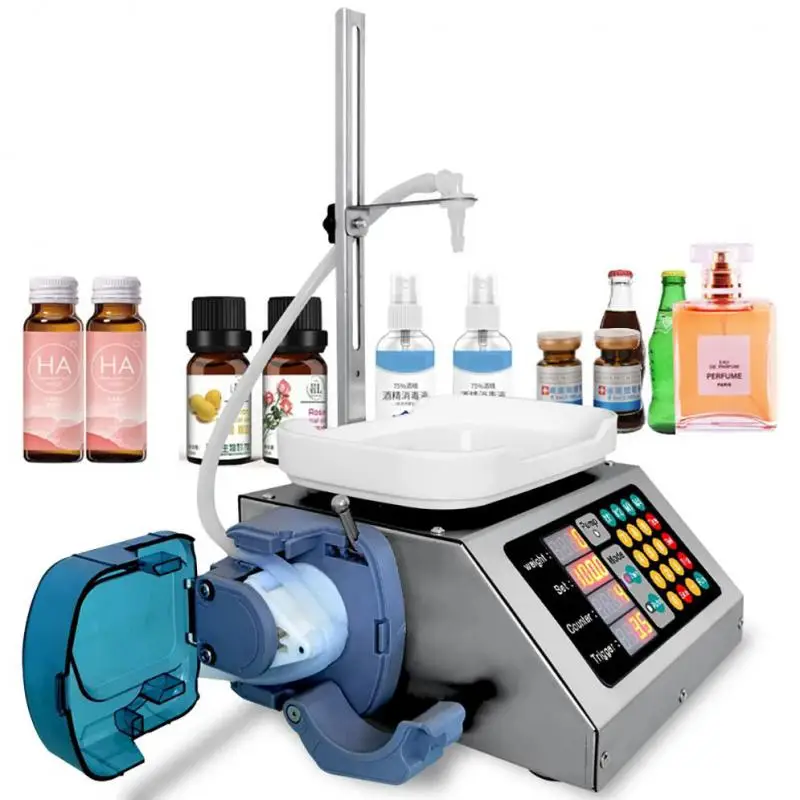 Peristaltic Pump Filling Machine For Essential Oil Filler Perfume Liquid Nail Polish Olive Oil Fragrance CSY-1200