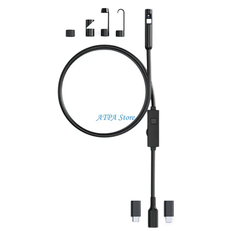 

U13C 8MM Automotive Inspection Camera With 1920P Two Lens System For Engine And Pipe Checks unites To intelligent Devices