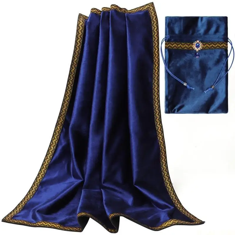 

M5TC Astrology Divination Altar Cloth Board Game Card Mat Tablecloth with Bag