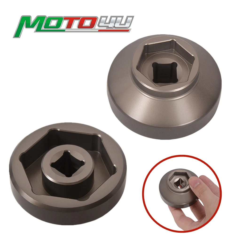 For DUCATI MONSTER S2R 800 1000 Racing Socket Drive Tool 46mm / 28mm Front Rear Motorcycle Wheel Nuts Wheel Socket