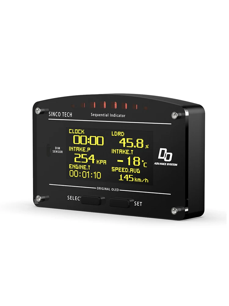 9V to 16V OBD2 Gauge DO907OBD Accurate Multifunctional Dash Race Display speedometer With alarm function for Car