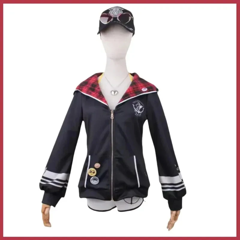 Anime Youtube Hololive Houshou Marine Cosplay Costume Captain Bikini Swimsuit Swimwear Shoes Wig Woman Sexy Summer Day Bea FD1;6 - view 2