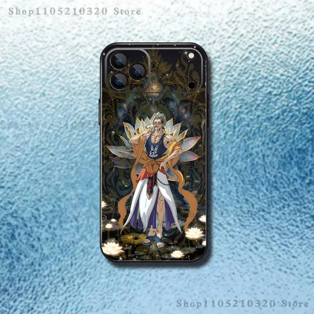 حافظة هاتف R-Record of ragnarok B-buddha لهاتف iPhone 17,16,15,14,13,12,Pro,Max,Plus,E,SE4,Air,Mini Black Soft Box