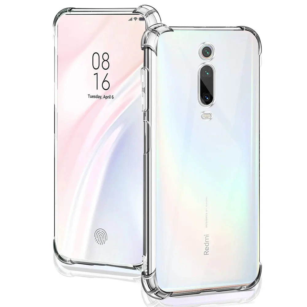 Shockproof Case For Xiaomi Mi 9T Soft Silicone Transparent Case For Xiaomi Mi 9T Pro Clear Cover Xiaomi Mi9T 9TPro Funda Coque