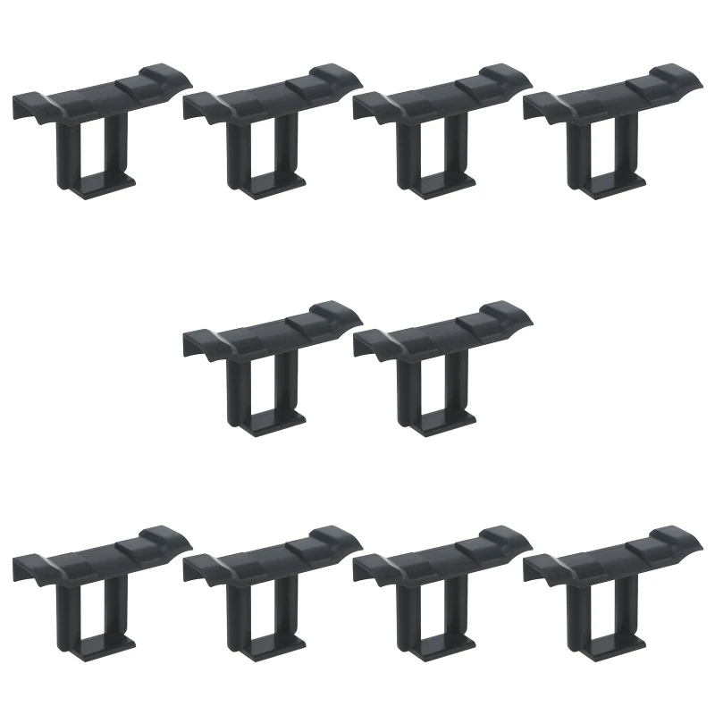 10 Pcs Solar Panel Water Drain Clip Outdoor Photovoltaic Panels Cleaning Clips fit for 0.98'', 1.38'', 1.57'' Frame Dropship