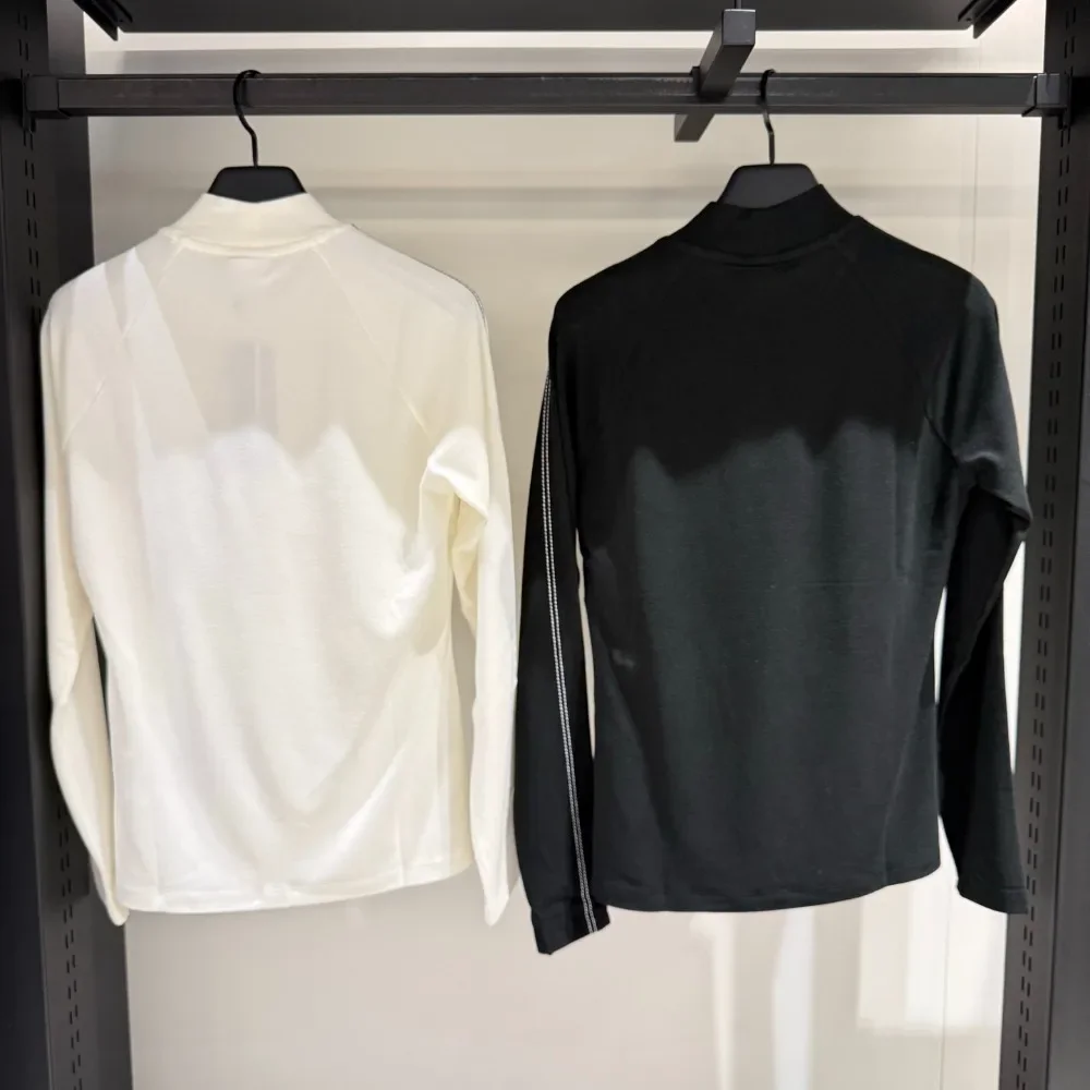 Women's Golf Long Sleeve Top 26 Fall New Korean Style Fashion Versatile Casual Sporty Outdoor Quick-Dry Polyester UV Protection