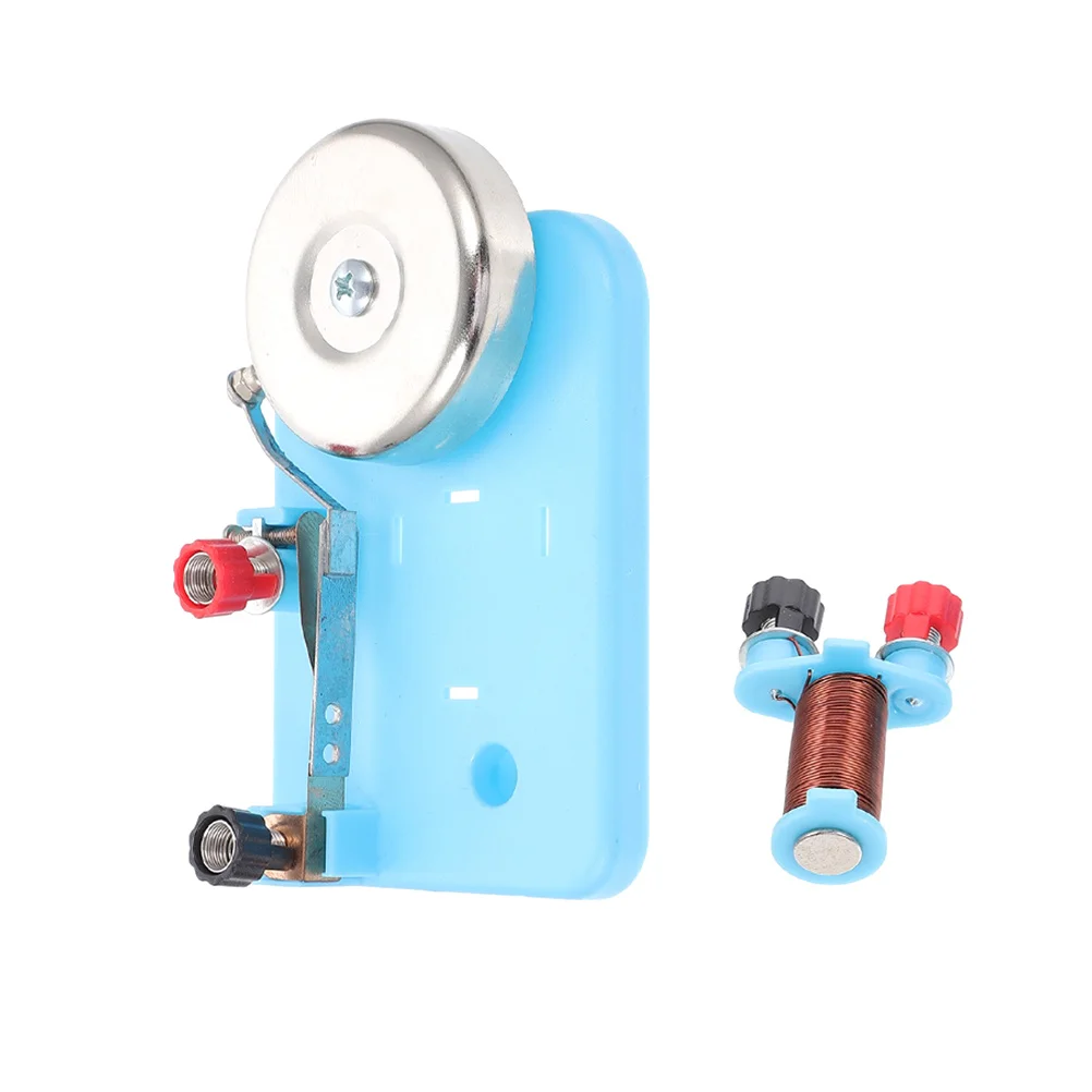 1 Set Experimental Electric Bell Student Science Kit For Physics Laboratory Circuit Learning Electricity Teaching Aids Tools