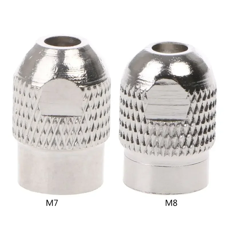 전기 밀 샤프트 스크류 캡 너트 액세서리 콜릿, 전기 밀 그라인더 샤프트 회전 도구, M8, M7x0.75, 1, 2, 5 개, 드롭쉽, 신제품