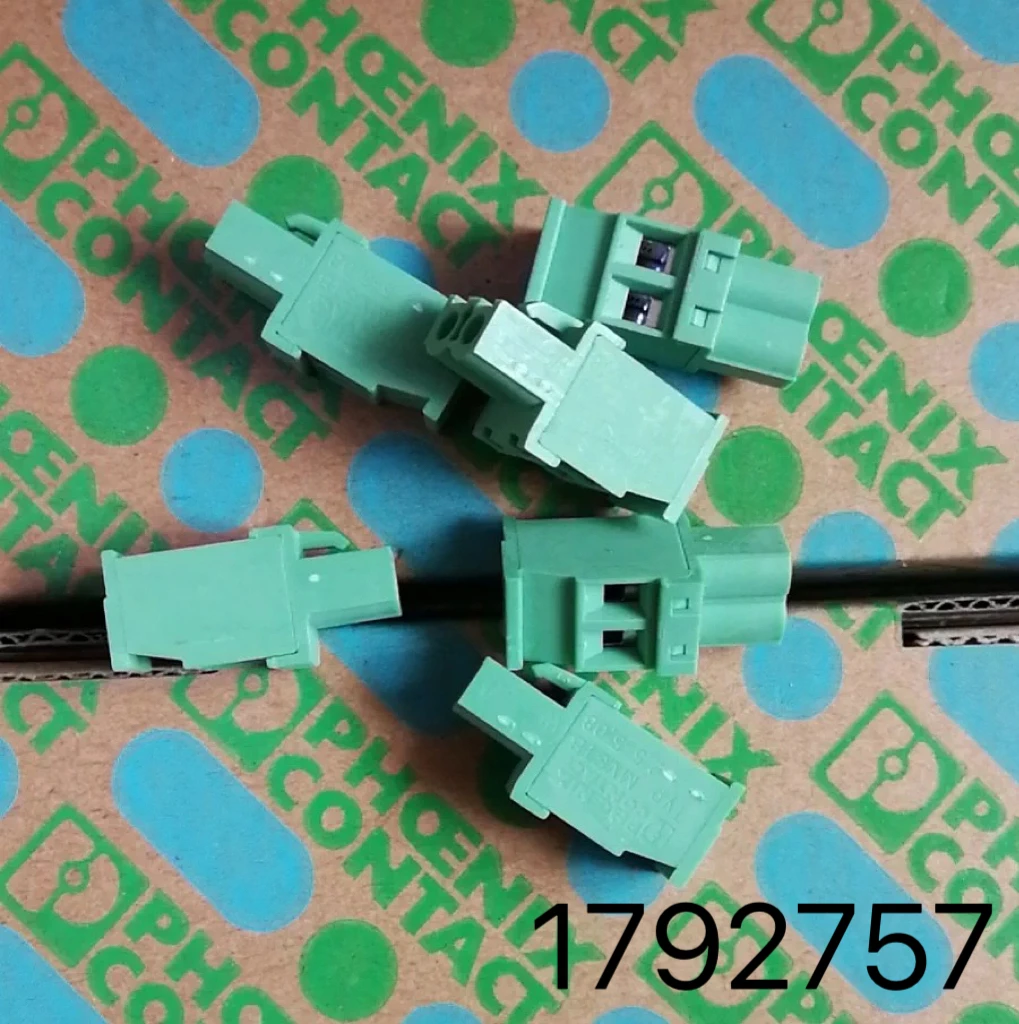 1792757 Phoenix Contact Pitch 5.08mm 2P 1 row Green PCB pluggable connectors