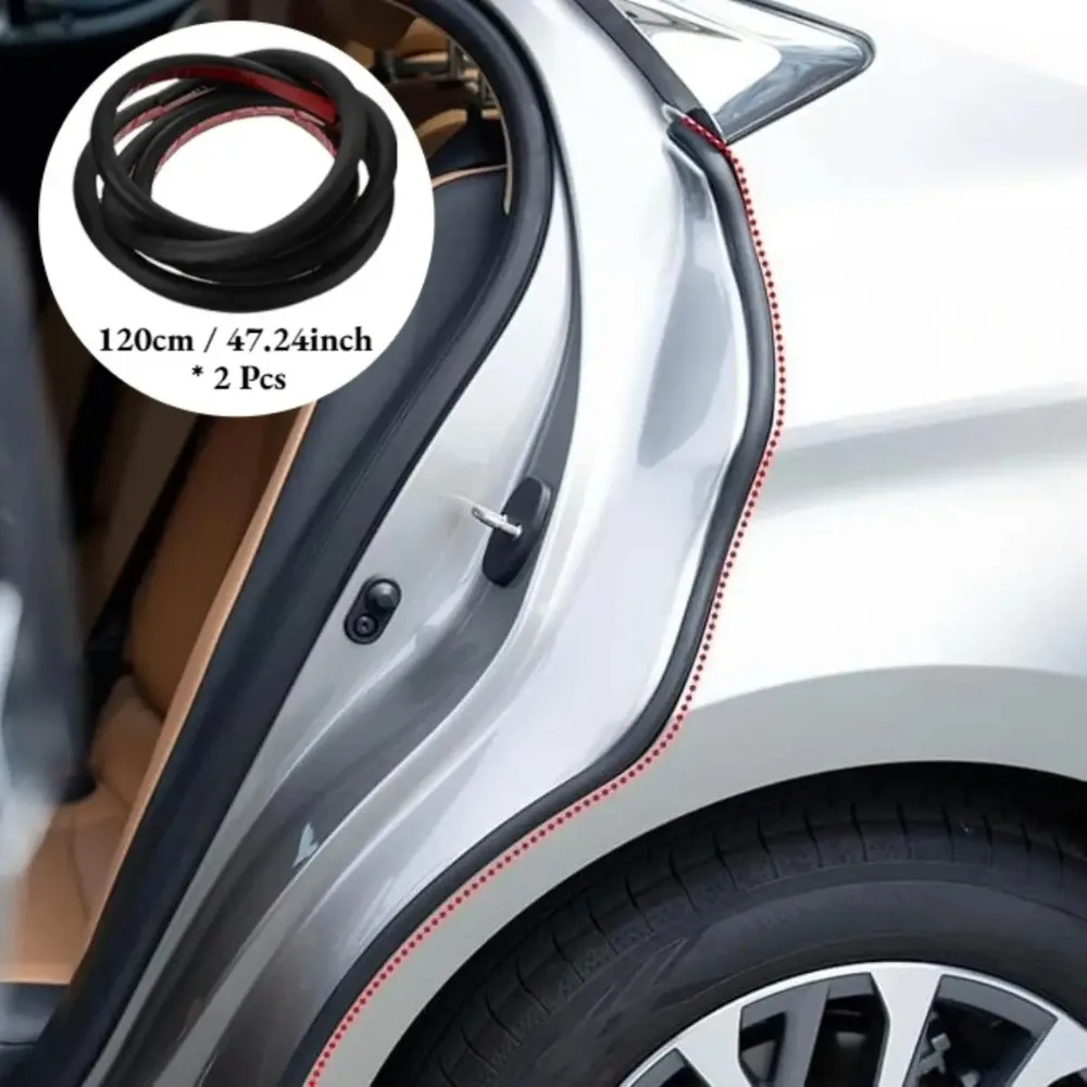Für Tesla Model 3/Y/X/S Autotür-Kantendichtungsstreifen Gummi-Wetterschutzleiste Wasserdichter Schalldämpfender Auto-Dichtungsstreifen – Detail 11