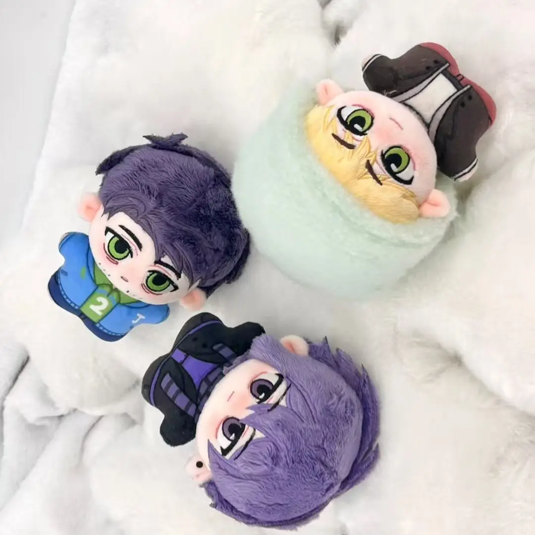10cm Game Anime Stardew Valley Shane Sebastian Attribute Cotton Doll Gift Plush Toy Dress-up Children Adults Collectible Gifts