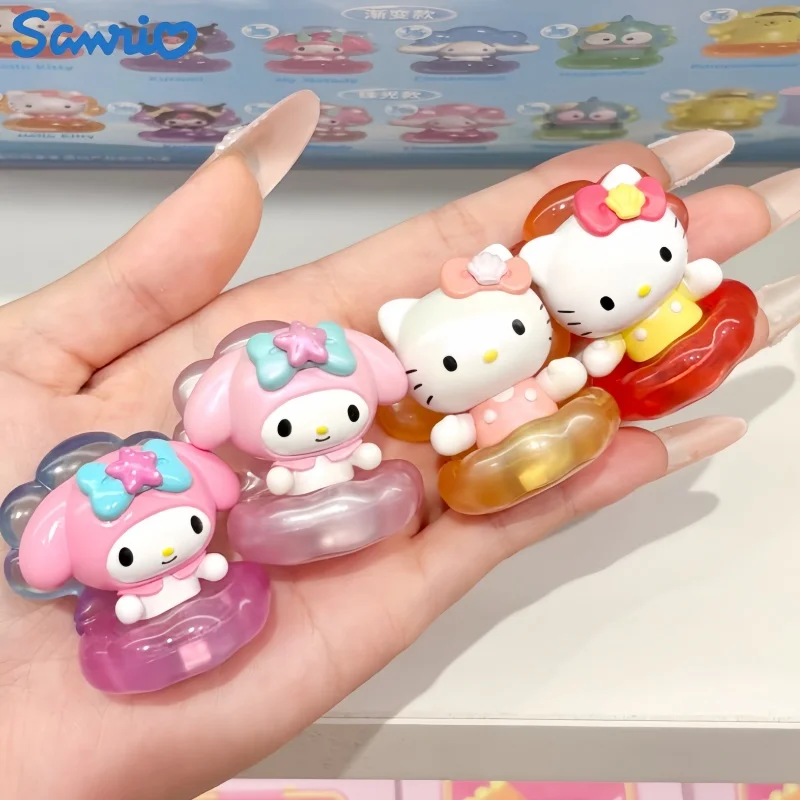 

Новая оригинальная серия персонажей Sanrio Pearl Shell, мини-слепая коробка Kitty Kuromi Cinnamoroll, модный орнамент, аниме-куклы, игрушки, подарки