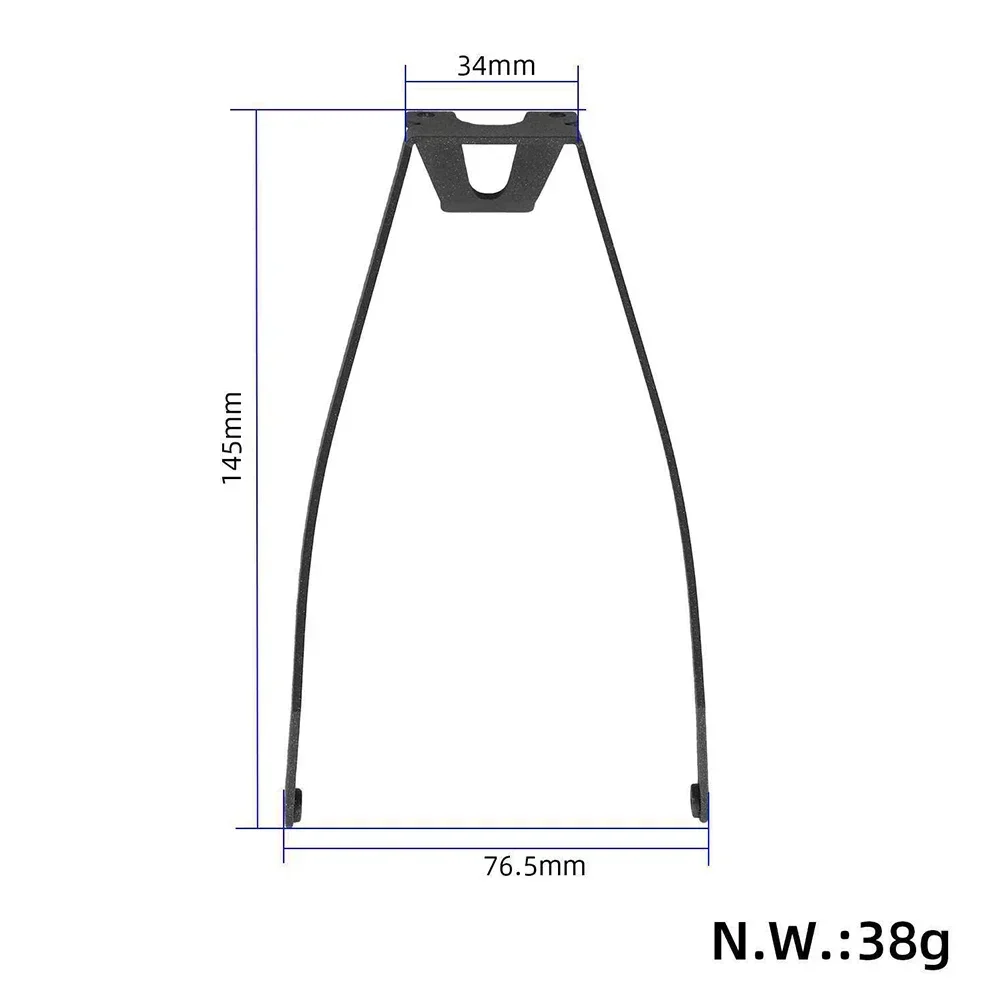 1pc Rear Mudguard Support For Pro/3 Electric Scooter Mudguard Metal Bracket 145x76.5mm Electric Scooter Accessories