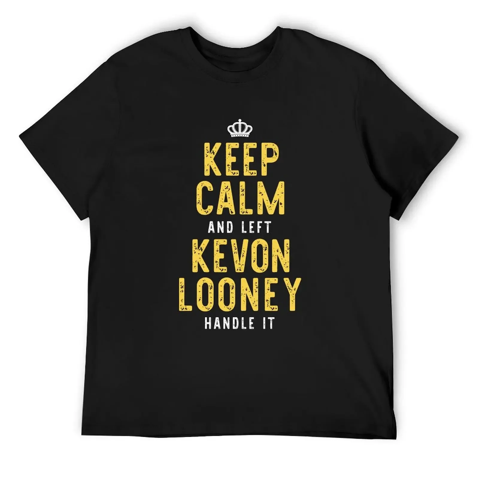 kevon looney v2 T-Shirt hippie clothes baggy shirts t shirt men 100℅ cotton