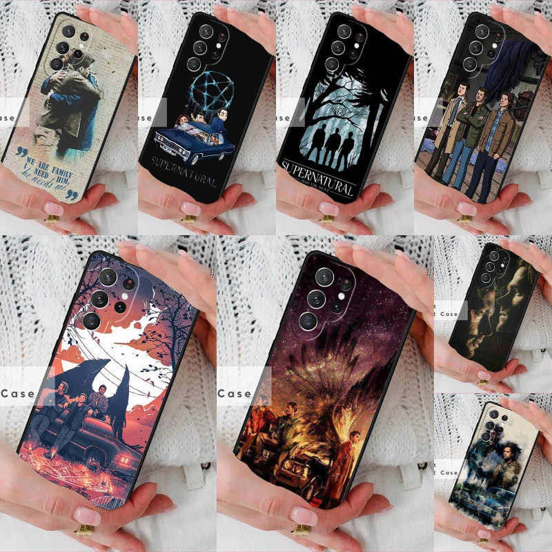 Чехол Supernatural SPN Dean Sam BUMPER для Samsung Galaxy S26 Ultra S20 FE Note 10 S24 S23 S21 S25 Plus S22