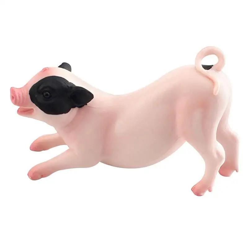 

Pig Figurine Animal Model Miniature Farm Animal Toy Realistic Pig Playset Toy Party Favors Goodie Bag Fillers Birthday Gifts