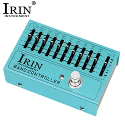 IRIN AN-40 BAND CONTROLLER EQ Pedal 10 Band Equalizer Guitar Effect Pedal for Guitar & Bass Including 4/5/6/7 String Guitar