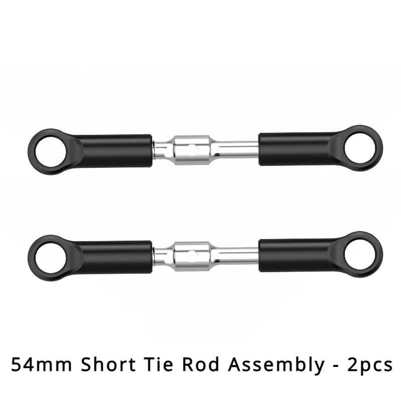 AM-X12 12/14 Series RC Car Spare Parts Adjustable Tie Rod 60.2mm Long Tie Rod 54mm Short Tie Rod Ball Head Screws