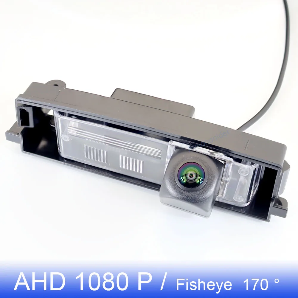 

AHD 1080P 170° FishEye Vehicle Rear View Backup Camera For Toyota RAV4 RAV-4 RAV 4 Vanguard XA30 2005~2013 Spare Wheel On Door