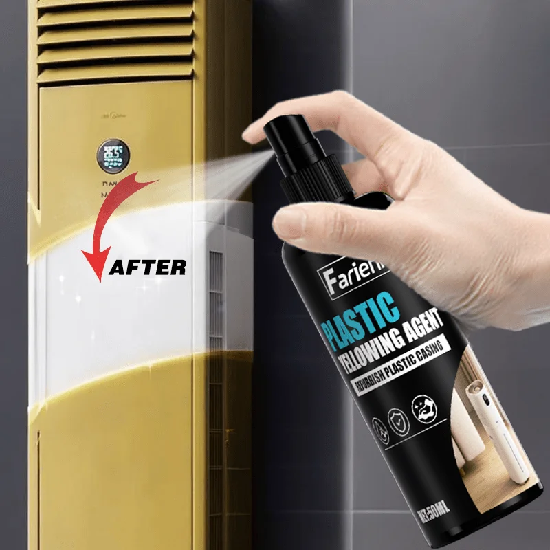 

Спрей для ремонта пластика, мгновенно удаляет пожелтение и окисление, восстановление цвета и блеска, идеально подходит для приборных панелей автомобиля, оснащений, торговых автоматов