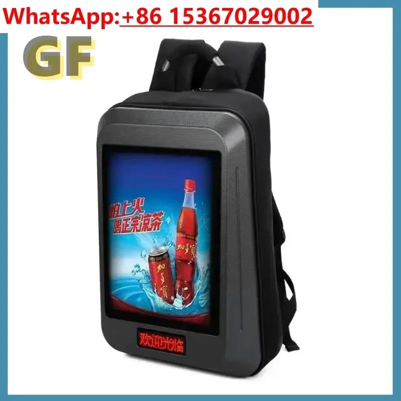 LCD Werbemaschine Rucksack TV Rucksack Werbung Rucksack Wandbehang
