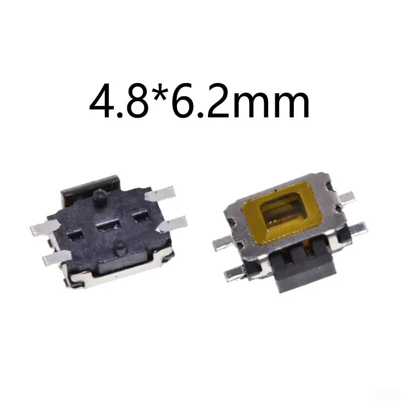 50PCS/Lot 3.5*4.7mm 4 Pin SMT SMD Side Tact Tactile Push Button Key Micro Switch Mount