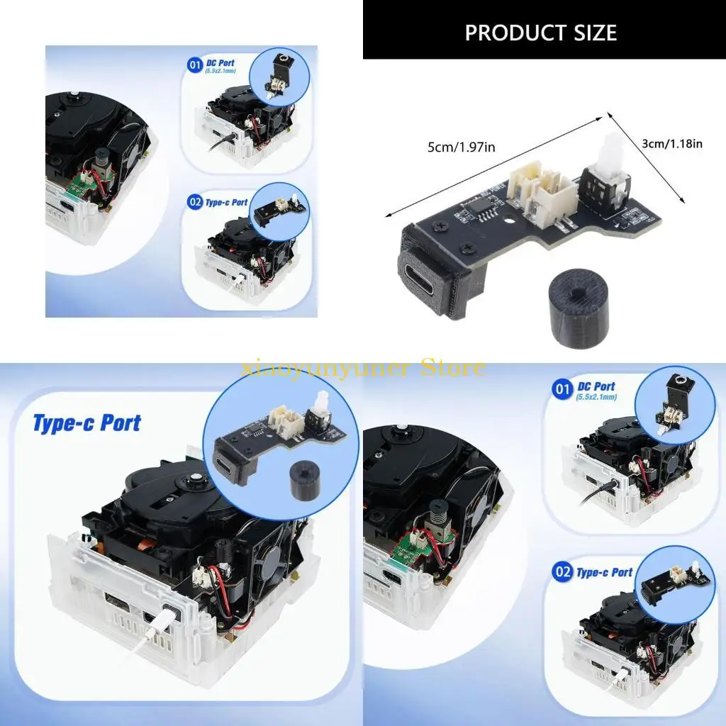 

P9JB Power Supply Replacement Power Module Gaming Accessories Quick Installation
