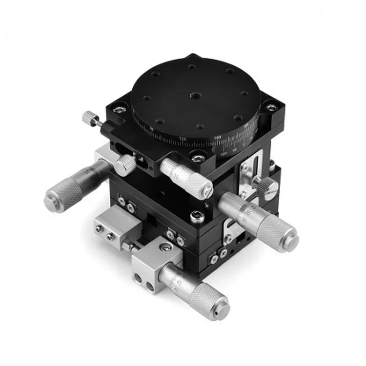 LT60-LM/LT60-RM XYZR 4Axis 60 * 60mm Manual Linear Motion Slide