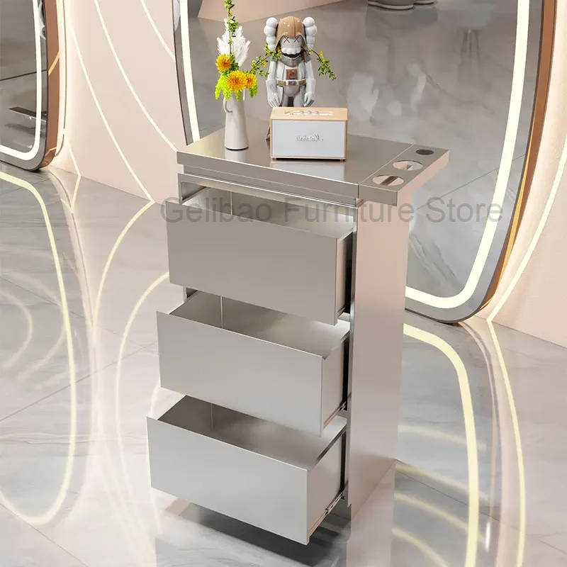 

Trolleys Organizer Wheels Aesthetics Food Serving Cart Medical Beauty Salon Equipment Furniture Plegable Con Ruedas Professional