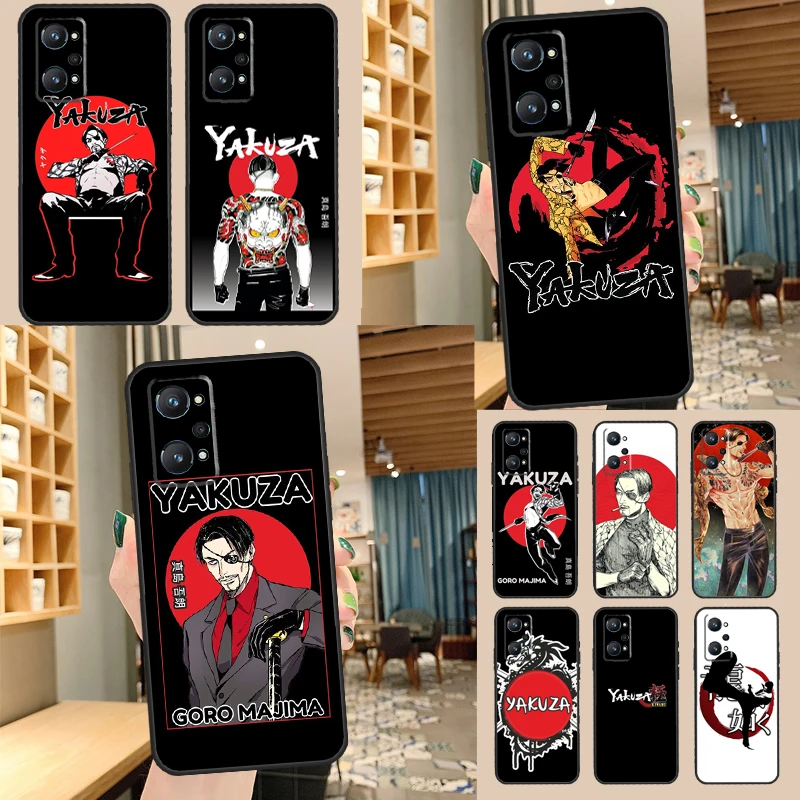 Japan Yakuza For Realme C55 C35 C33 C31 C30 C25 C21Y C15 C11 GT Neo 5 3 2 Realme 9 10 11 Pro Plus Case