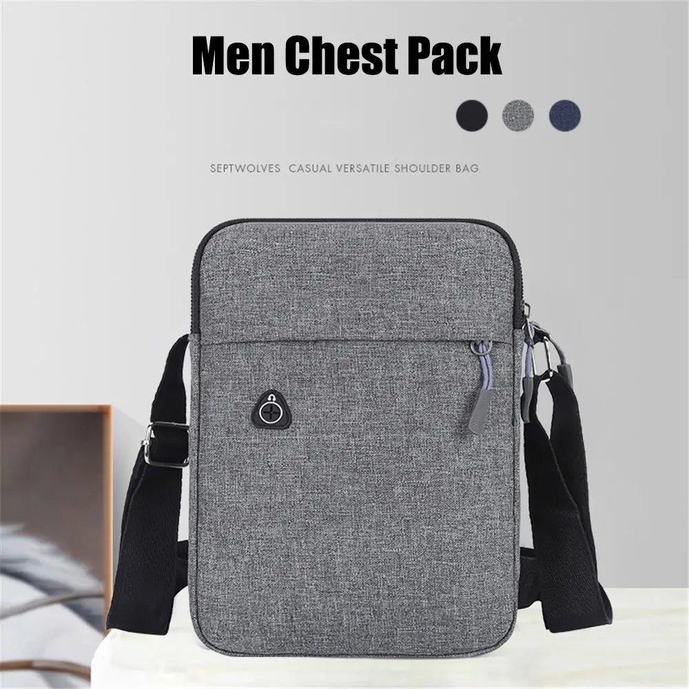 

Fashion Travel Oxford Black Packet Male Chest Pack Shoulder Bags Phone Bag Clutch Bag