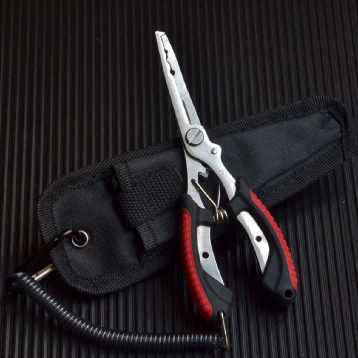 

ABNJ рыболовные плоскогубцы из нержавеющей стали, съемник рыболовных крючков, ножницы для резки плетеной лески, рыболовные инструменты