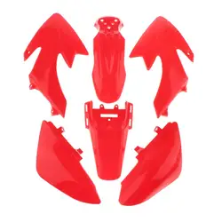 ABS Plastic Fender Fairing Body Work Kit Set for Honda CRF 50CC 90CC 110CC 125CC Dirt Pit Bike